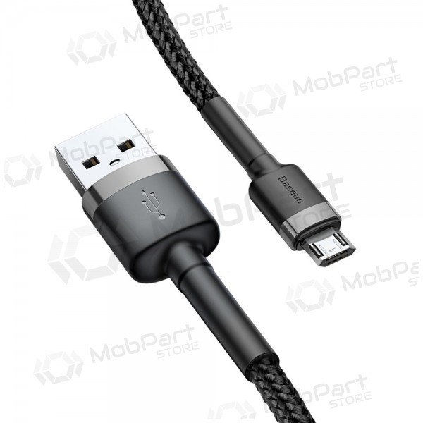 USB Kabel Baseus Cafule Type-C 1.0m 3.0A (Grau-Schwarz) CATKLF-BG1