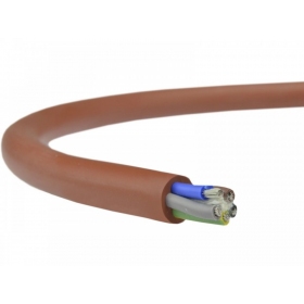 SIHF-Kabel 5x6 mm² Kupfer-Silikon.
