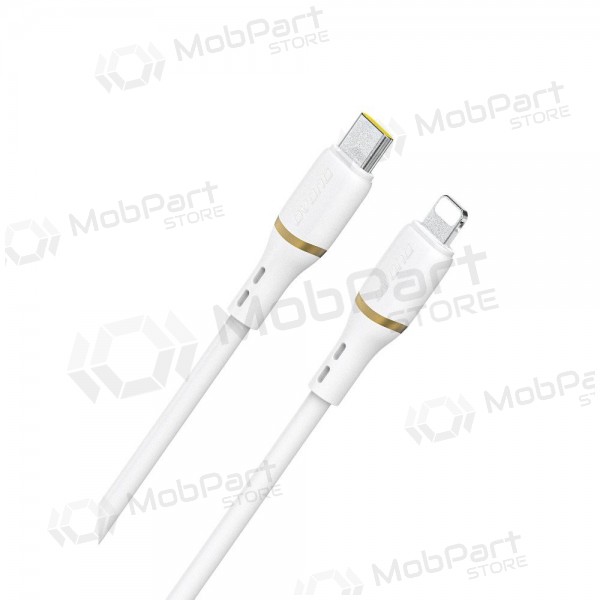 Lightning-Kabel Dudao L25X USB-C auf Lightning 1 m 30 W weiß