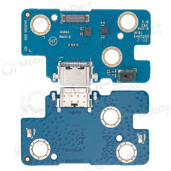 Samsung X200 / X205 Galaxy TAB A8 10.5 2021 Ladeanschluss und Mikrofonanschluss (service pack) (original)