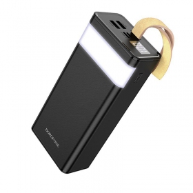 externe Batterie Power Bank Borofone BJ18A 2xUSB 2A 30000mAh Schwarz