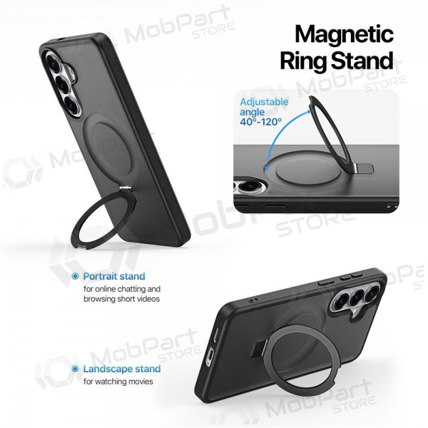 Samsung Galaxy S26+ hülle - Dux Ducis Yind Magnetic Stand (schwarz)