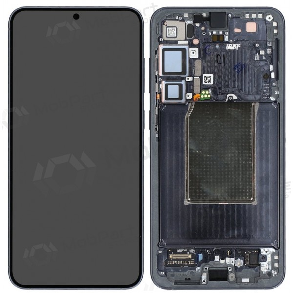 Samsung Galaxy S25+ Display (Schwarz) (mit Rahmen) (Assembled Service Pack)