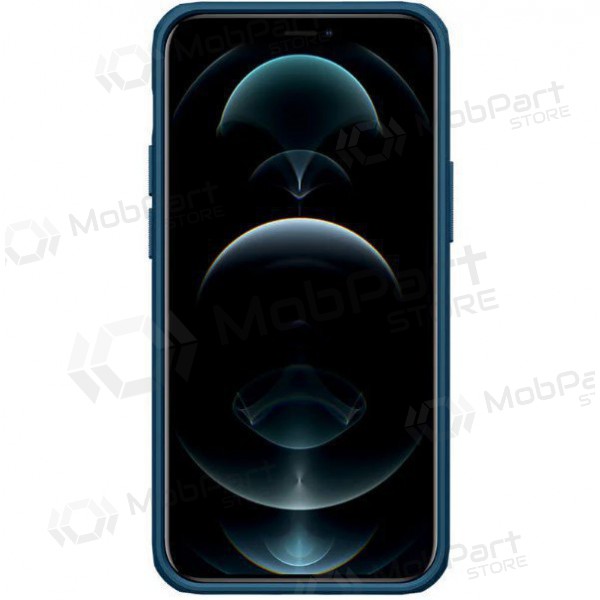 Apple iPhone 15 Pro Handyhülle „Nillkin Frosted Shield“ (Blau)