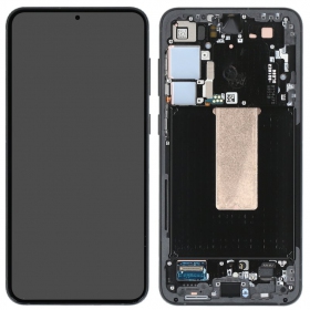 Ekranas Samsung S916 S23+ 5G su lietimui jautriu stikliuku und rėmeliu Graphite original (service pack)
