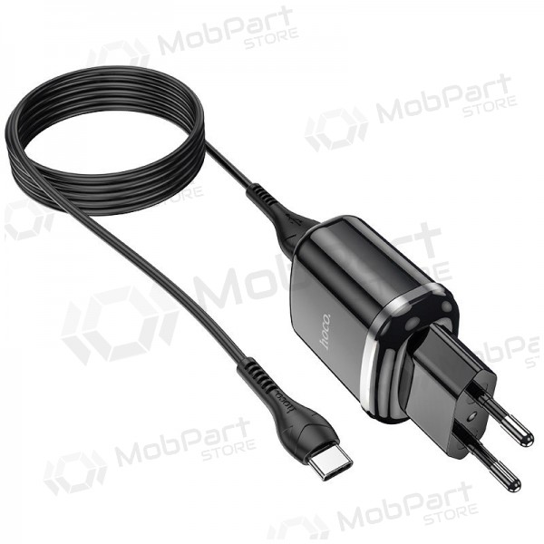 Ladegerät Hoco N4 + Type-C (2.4A) (Schwarz)