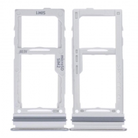 Samsung A525 / A526 / A528 / A725 / A726 A52 Galaxy 4G / A52 5G / A52S 5G / A72 4G / A72 5G SIM-Kartenhalter (Weiß) (service pack) (original)