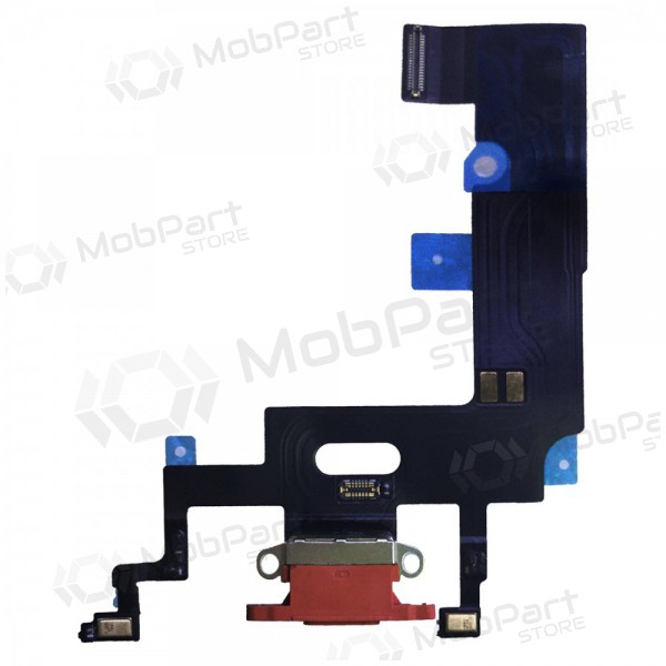 Apple iPhone XR Ladeanschluss und Mikrofonanschluss (Rot) Apple iPhone XR Ladeanschluss und Mikrofonanschluss (Rot)