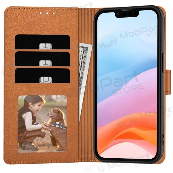 Samsung Galaxy S26+ hülle - Fancy Wallet (braun)