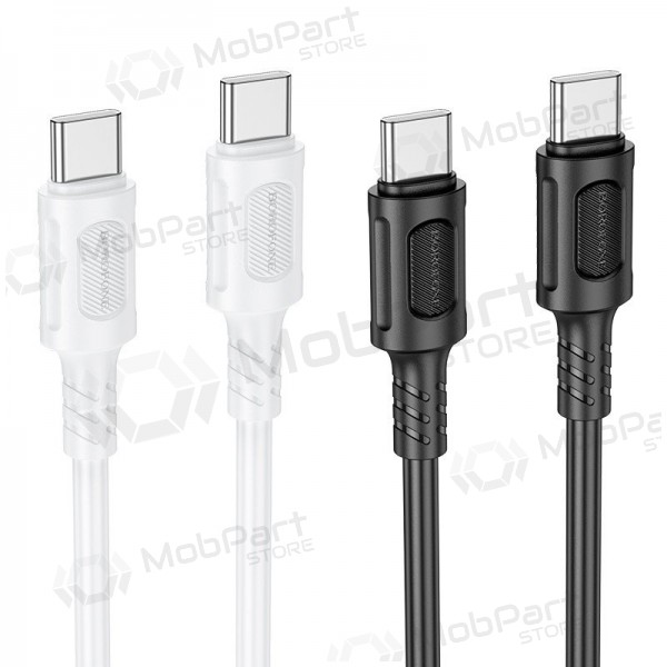 USB-C Kabel Borofone BX111 USB-C zu USB-C 1 m 60 W schwarz.