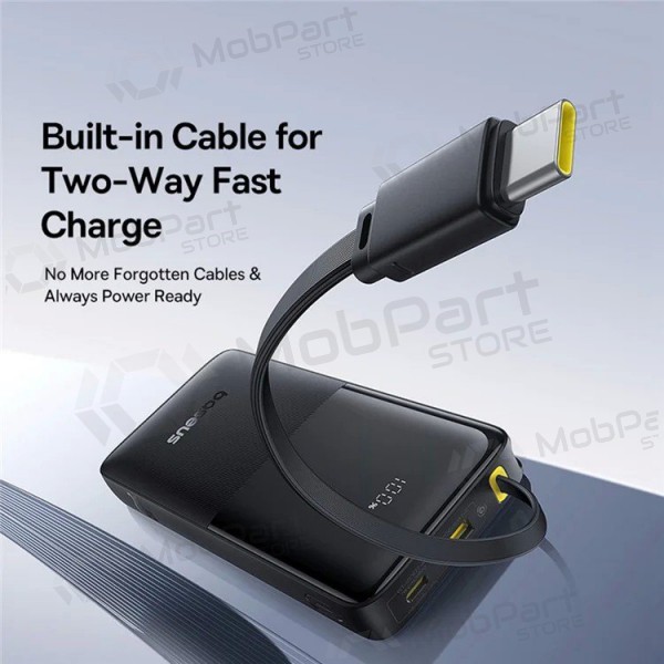 Externe Batterie Power Bank Baseus Bipow 2 20W 10000mAh Schwarz P10077101113-00 Externe Batterie Power Bank Baseus Bipow 2 20W 10000mAh Schwarz P10077101113-00