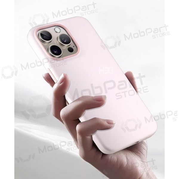 Handyhülle HDD Silicone MagSafe Case Samsung S921 S24 Rosa