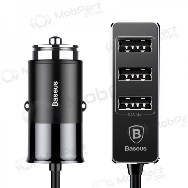 Auto-Ladegerät Baseus CCTON-01 (4xUSB 5.5A) (Schwarz)