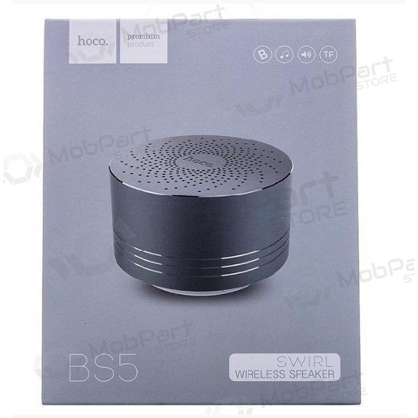 Bluetooth tragbarer Lautsprecher HOCO BS5 (MicroSD, Freisprecheinrichtung, AUX,FM) (Grau)