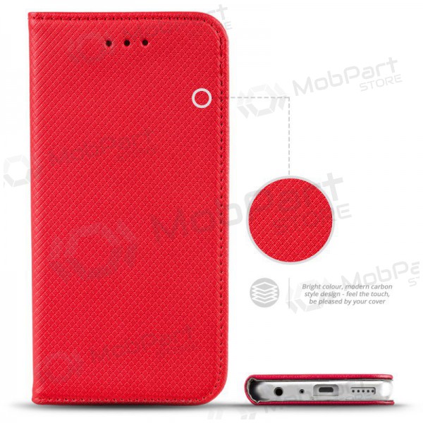 Apple iPhone 12 / 12 Pro hülle - Smart Magnet (rot)