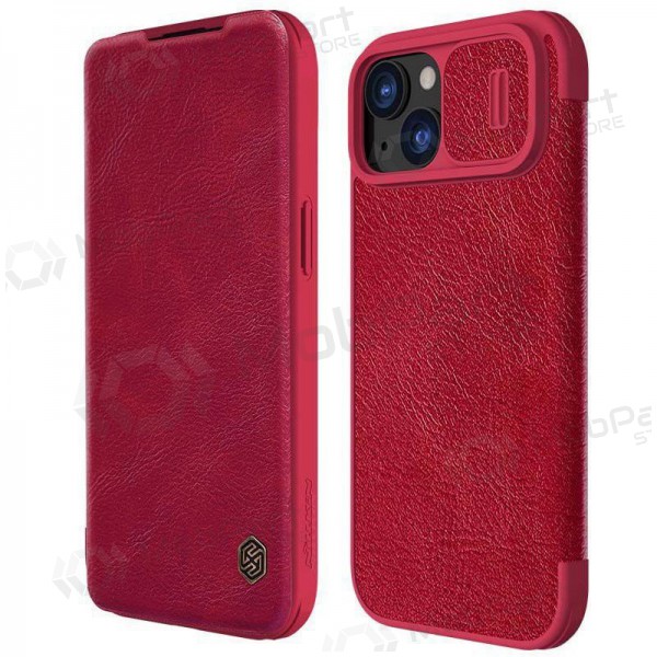 Apple iPhone 14 Plus Handyhülle „Nillkin Leather“ (Rot)