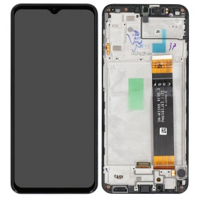 Samsung Galaxy A23 4G Display (Schwarz) (mit Rahmen) (Original)
