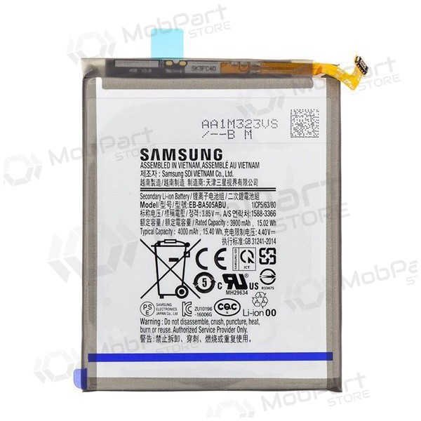 Samsung Galaxy A20, A30, A30s, A50, A50s Batterie, akumuliatorius (original) Samsung Galaxy A20, A30, A30s, A50, A50s Batterie, akumuliatorius (original)