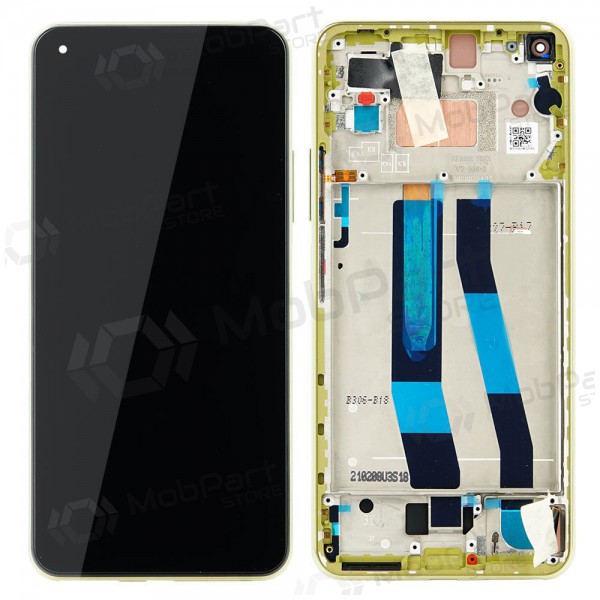 Xiaomi Mi 11 Lite 4G / Mi 11 Lite 5G Display (Gelb) (mit Rahmen) (original) Xiaomi Mi 11 Lite 4G / Mi 11 Lite 5G Display (Gelb) (mit Rahmen) (original)