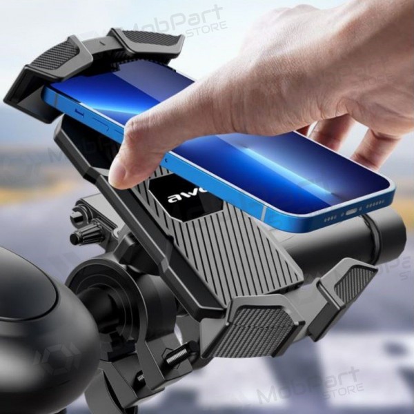 Telefono laikiklis dviračiui Awei X47 Schwarz