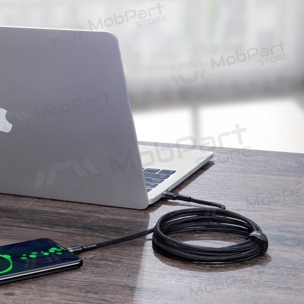 USB-C-Kabel Baseus Cafule CATKLF-ALG1 USB-C auf USB-C 2 m 100 W schwarz