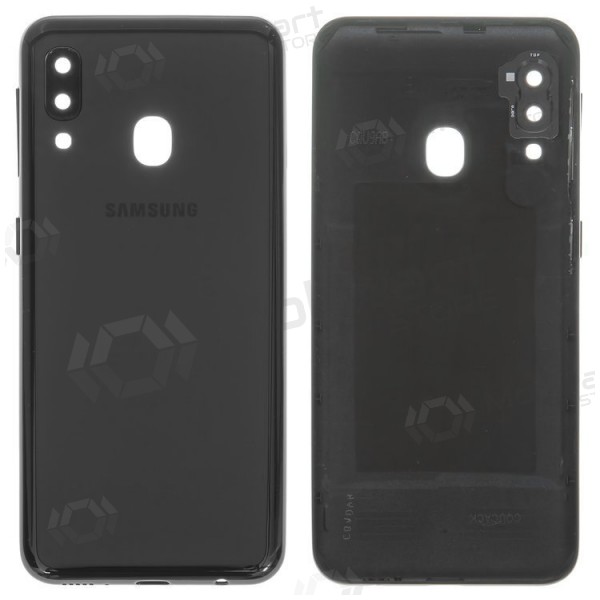 Samsung A202 Galaxy A20e 2019 Rückseite Akkudeckel (Schwarz) (gebraucht grade A, original) Samsung A202 Galaxy A20e 2019 Rückseite Akkudeckel (Schwarz) (gebraucht grade A, original)