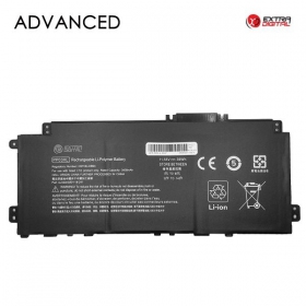 HP PP03XL, 3400mAh Laptop-Batterie / Akku, Advanced