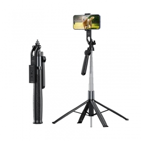 Selfie-Stick Remax P30 1.8m Schwarz