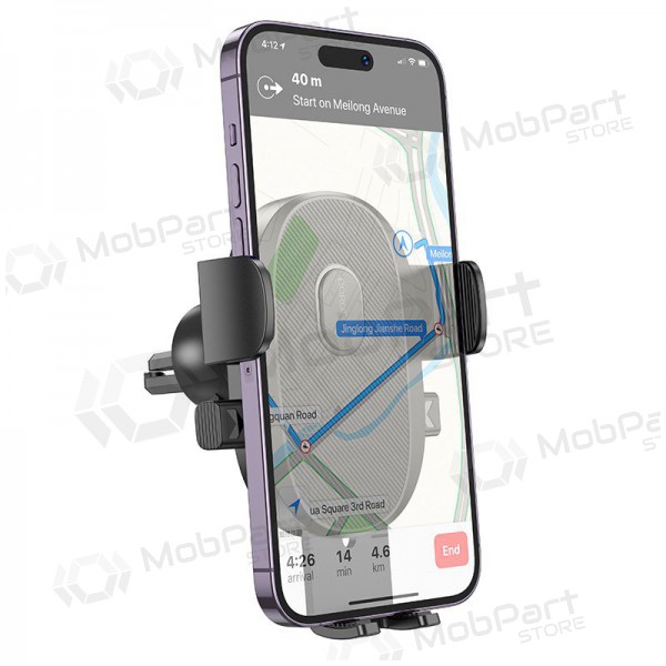 Halterung für Autotelefon Borofone BH92 (air vent) Schwarz Halterung für Autotelefon Borofone BH92 (air vent) Schwarz