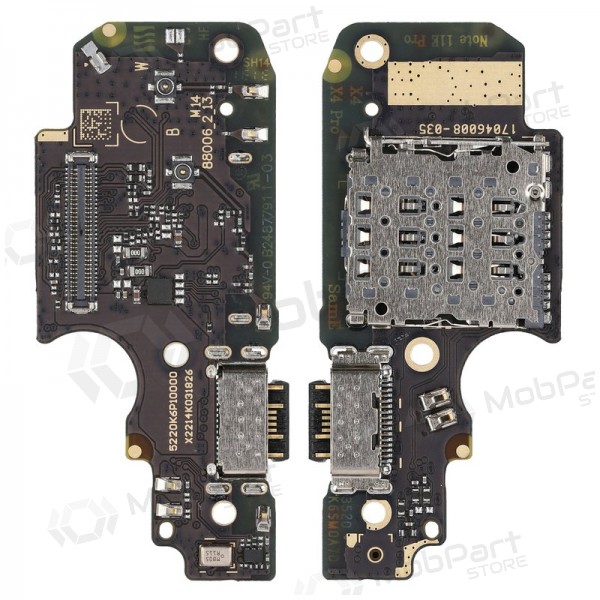 Xiaomi Redmi Note 11 Pro / Note 11 Pro 5G / Note 11e Pro / Poco X4 Pro 5G Ladeanschluss und Mikrofonanschluss (service pack) (original) Xiaomi Redmi Note 11 Pro / Note 11 Pro 5G / Note 11e Pro / Poco X4 Pro 5G Ladeanschluss und Mikrofonanschluss (service pack) (original)