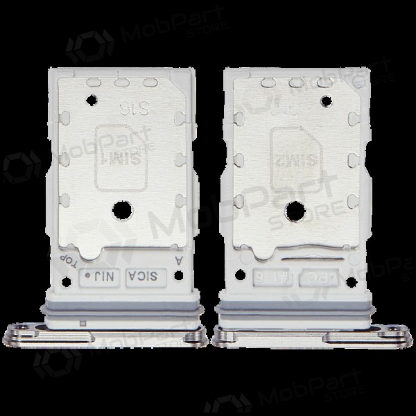 Samsung Galaxy S25, S25+ Dual-SIM-Kartenhalter (silber) (original)