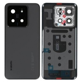 Xiaomi POCO M6 Pro rückseitige Abdeckung (schwarz) (original)