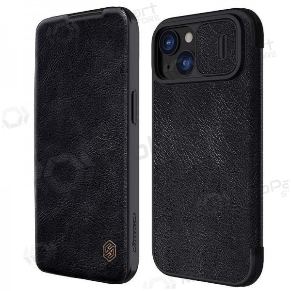 Apple iPhone 14 hülle -Nillkin Leather- (schwarz)