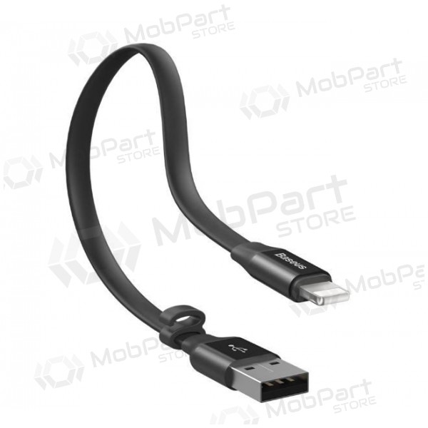 USB Kabel Baseus lightning 0.23m (2A) (Schwarz)