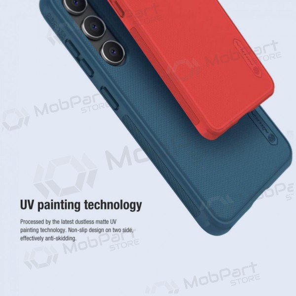 Samsung Galaxy S24 Handyhülle „Nillkin Frosted Shield“ (Rot)