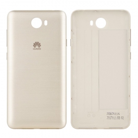Huawei Y5 II Rückseite Akkudeckel (Golden ) (gebraucht grade A, original)