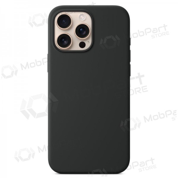 Apple iPhone 12 / 12 Pro hülle - Mag Silicone Case (schwarz)