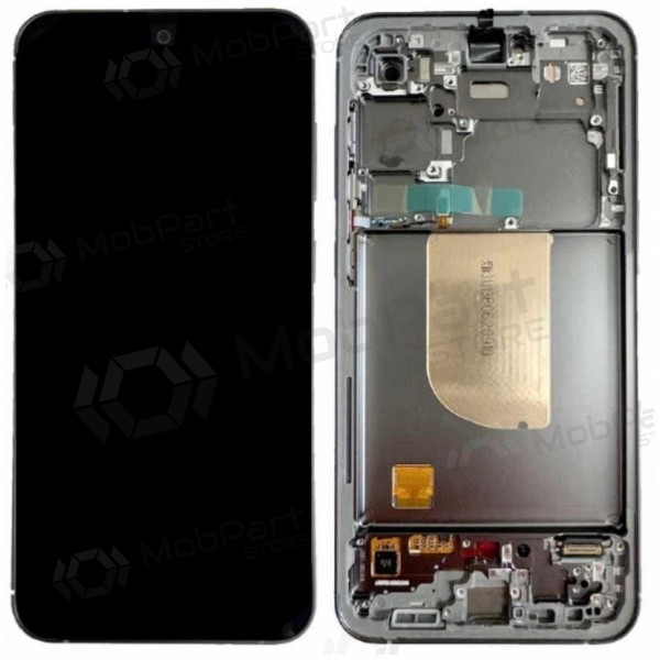 Samsung Galaxy S23 FE Display (grafitas) (mit Rahmen) (refurbished) Samsung Galaxy S23 FE Display (grafitas) (mit Rahmen) (refurbished)