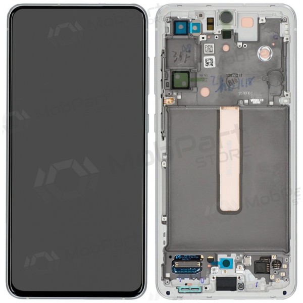 Samsung Galaxy S21 FE 5G Display (Weiß) (mit Rahmen) (original) Samsung Galaxy S21 FE 5G Display (Weiß) (mit Rahmen) (original)