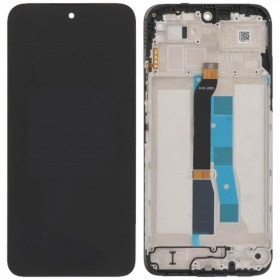 Xiaomi Redmi 15 5G bildschirm (schwarz) (mit rahmen) (original)