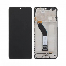 Ekranas Xiaomi Redmi 14C 4G/Poco C75 su lietimui jautriu stikliuku und rėmeliu Black ORG