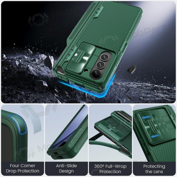 Samsung  Galaxy Z Fold4 Handyhülle „Nillkin CamShield Pro“ (Grün)