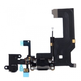 Apple iPhone 5 Ladeanschluss und Mikrofonanschluss (Schwarz)