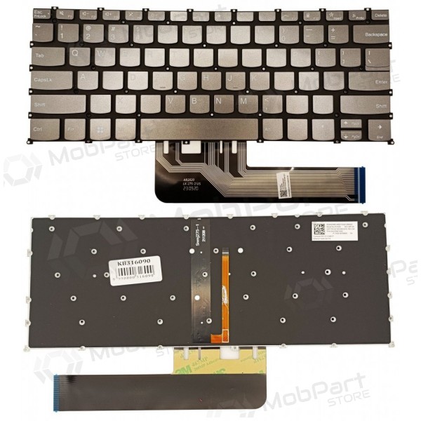 Tastatur LENOVO Thinkbook 14 G2 ITL, su pašvietimu, US Tastatur LENOVO Thinkbook 14 G2 ITL, su pašvietimu, US