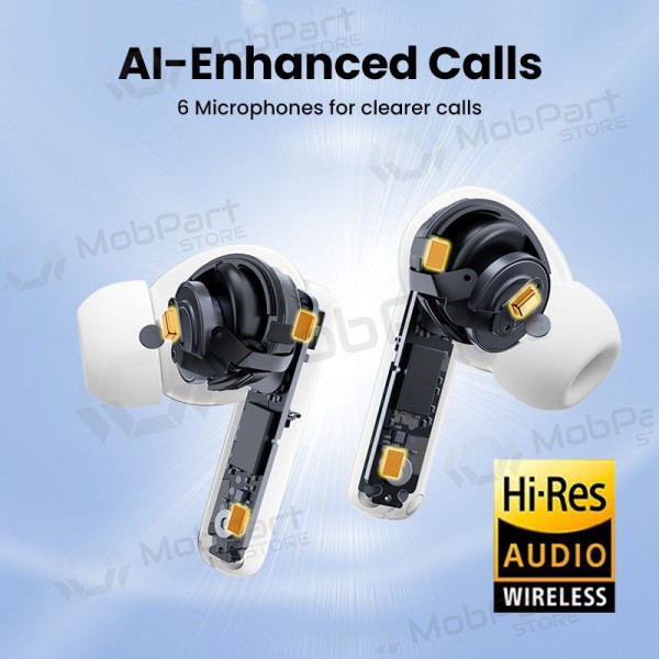 Kabelloss ausinės Ugreen WS200 HiTune T6 Active Noise-Cancelling Earbuds Kabelloss ausinės Ugreen WS200 HiTune T6 Active Noise-Cancelling Earbuds