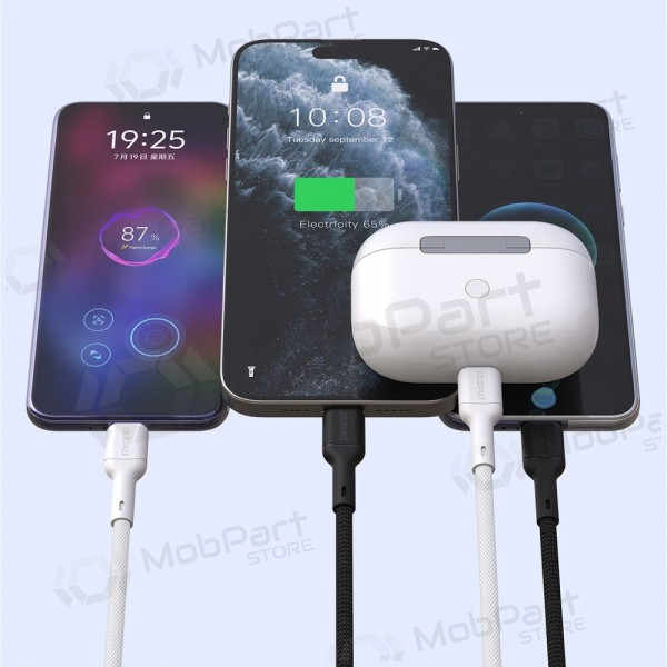 USB-C kabel Dudao L9C USB-C auf USB-C 2 m 65 W schwarz
