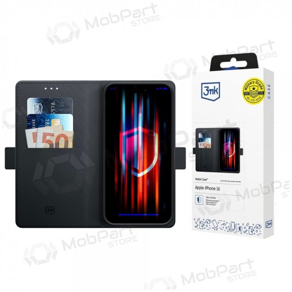 Xiaomi Poco X8 Pro hülle - 3mk Wallet Case schwarz