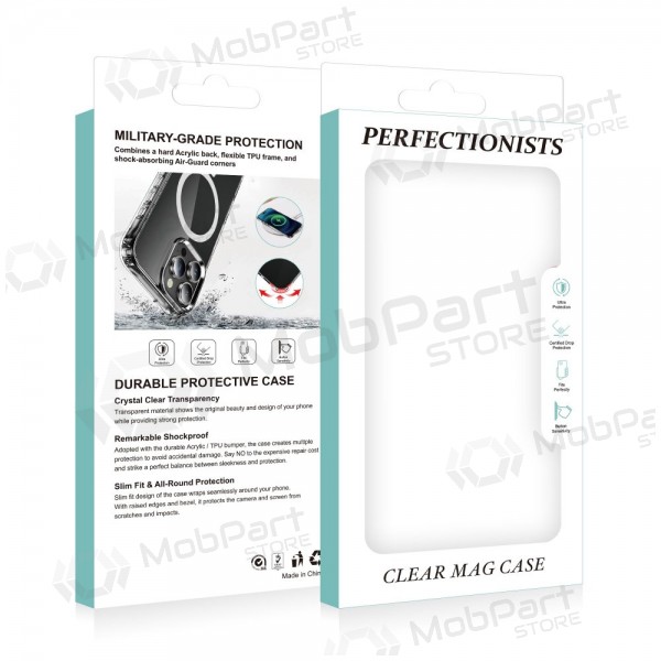 Samsung Galaxy S25 Ultra hülle - Perfectionists Clear Mag Case (transparent)