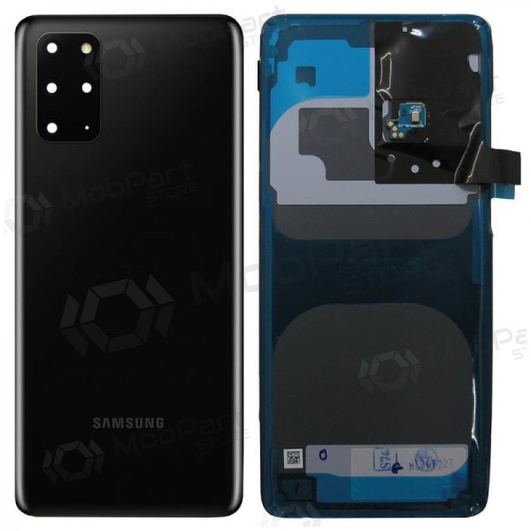 Samsung G985 / G986 Galaxy S20 Plus Rückseite Akkudeckel Schwarz (Cosmic Black) (service pack) (original)