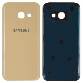 Samsung A320 Galaxy A3 2017 Rückseite Akkudeckel (Golden ) (gebraucht grade B, original)